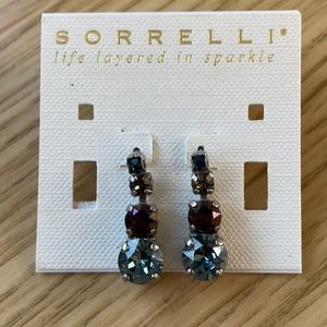 Sorelli Descending Round Dangle Earrings